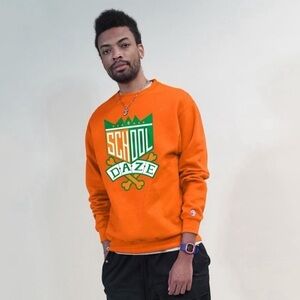Rare Orange and Green FAMU School Dayz Spike Lee Joint 40 Acres Sweatshirt